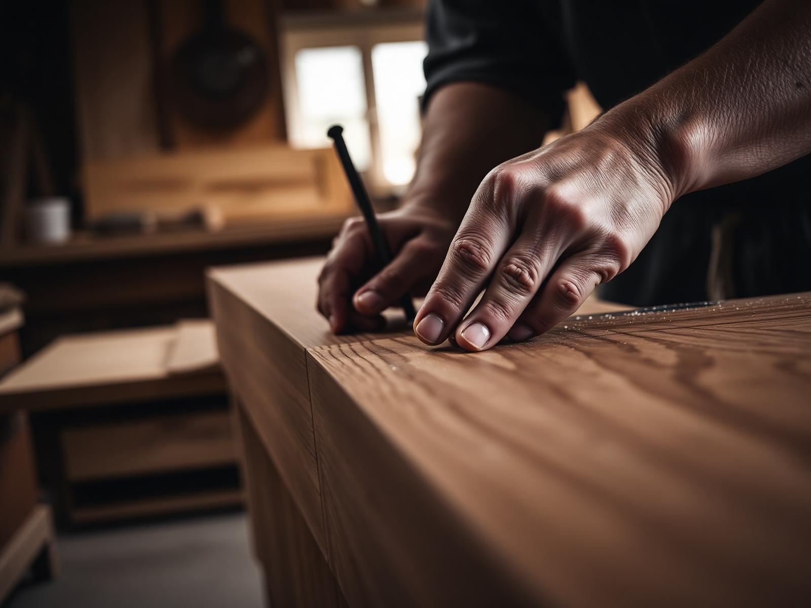 Craftsman at work